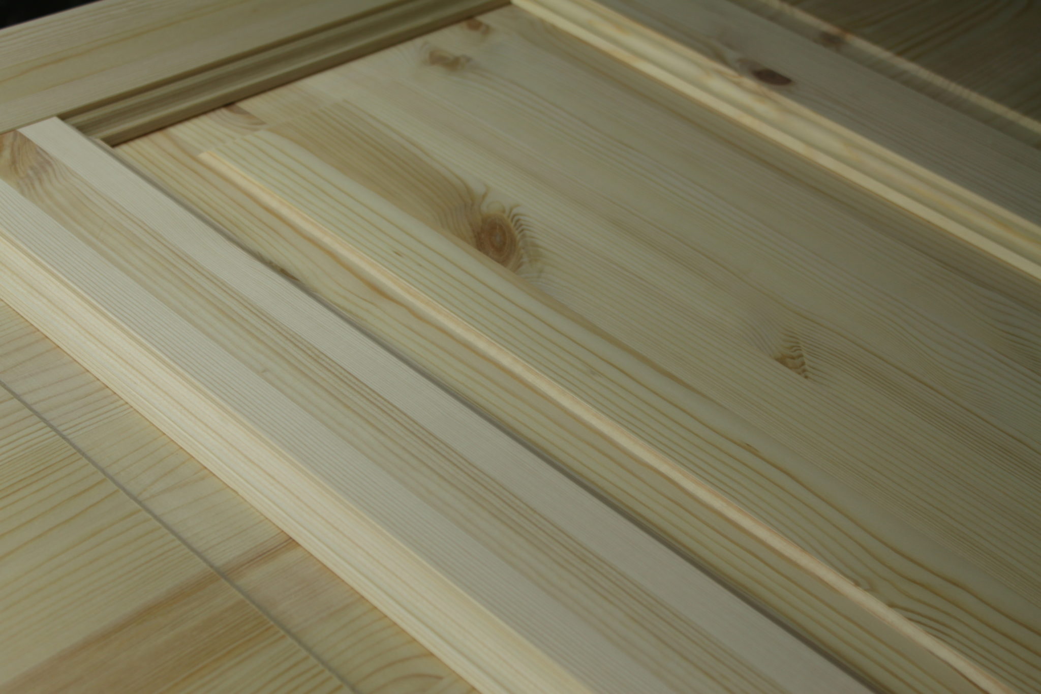 Furu Innerdør m/karm, Ubehandlet heltre - Bilde 8