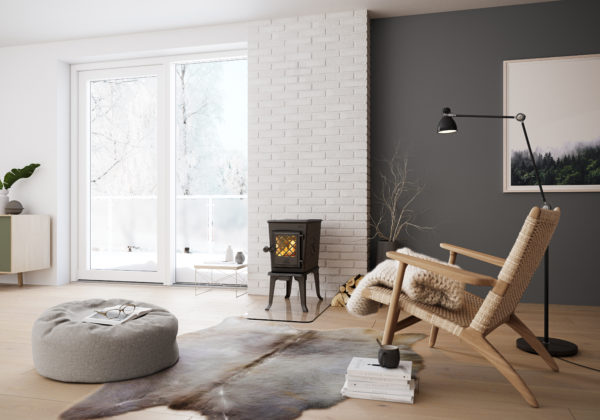 Jøtul Ovn F 602 ECO med glassdør - Bilde 2